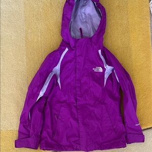 The North Face Kids Vibrant Purple Raincoat